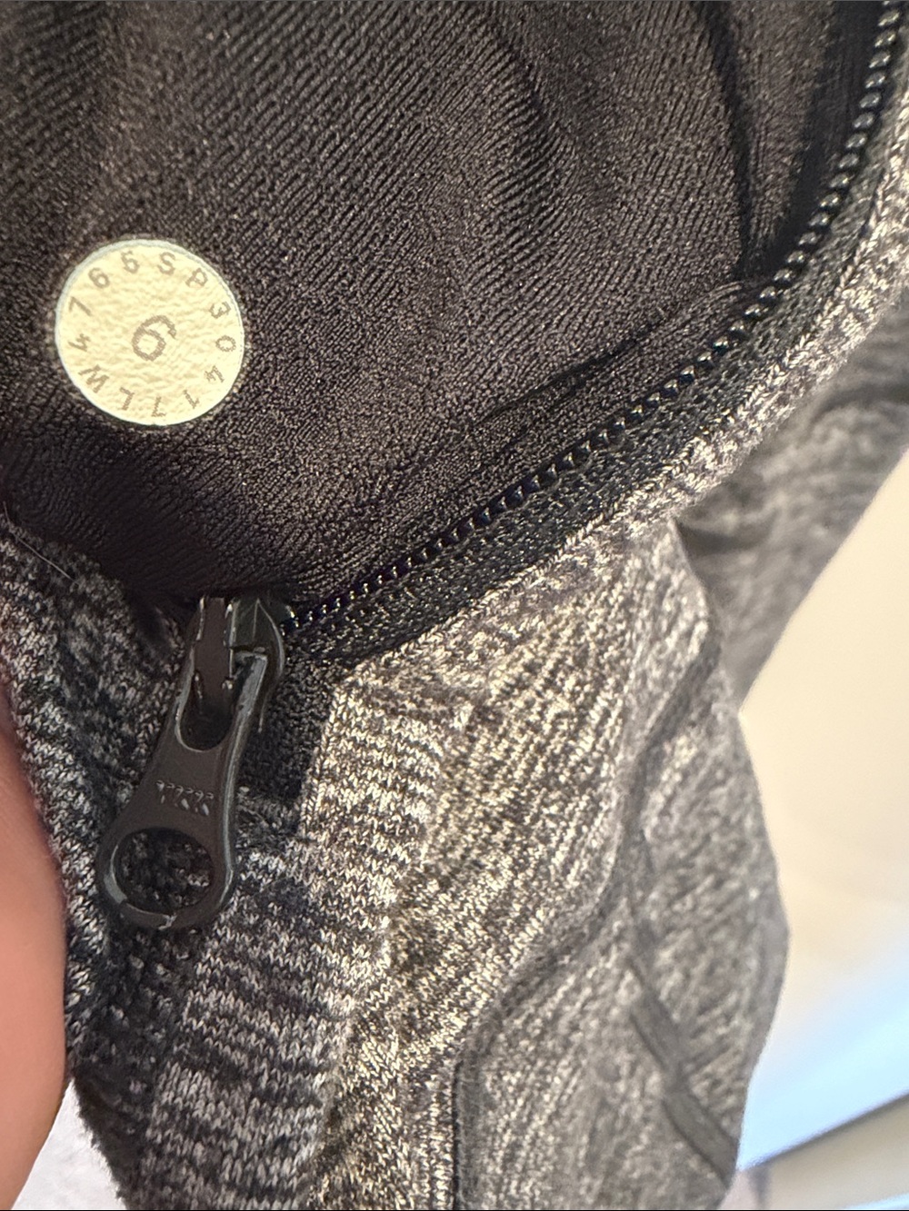 lululemon athletica Gray Heather Full-Zip Jacket - Picture 9 of 9